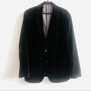 Theory Black Velvet Dress Jacket Men’s 44
